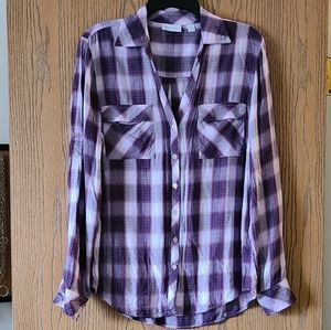 Plaid Utility/Camp Shirt